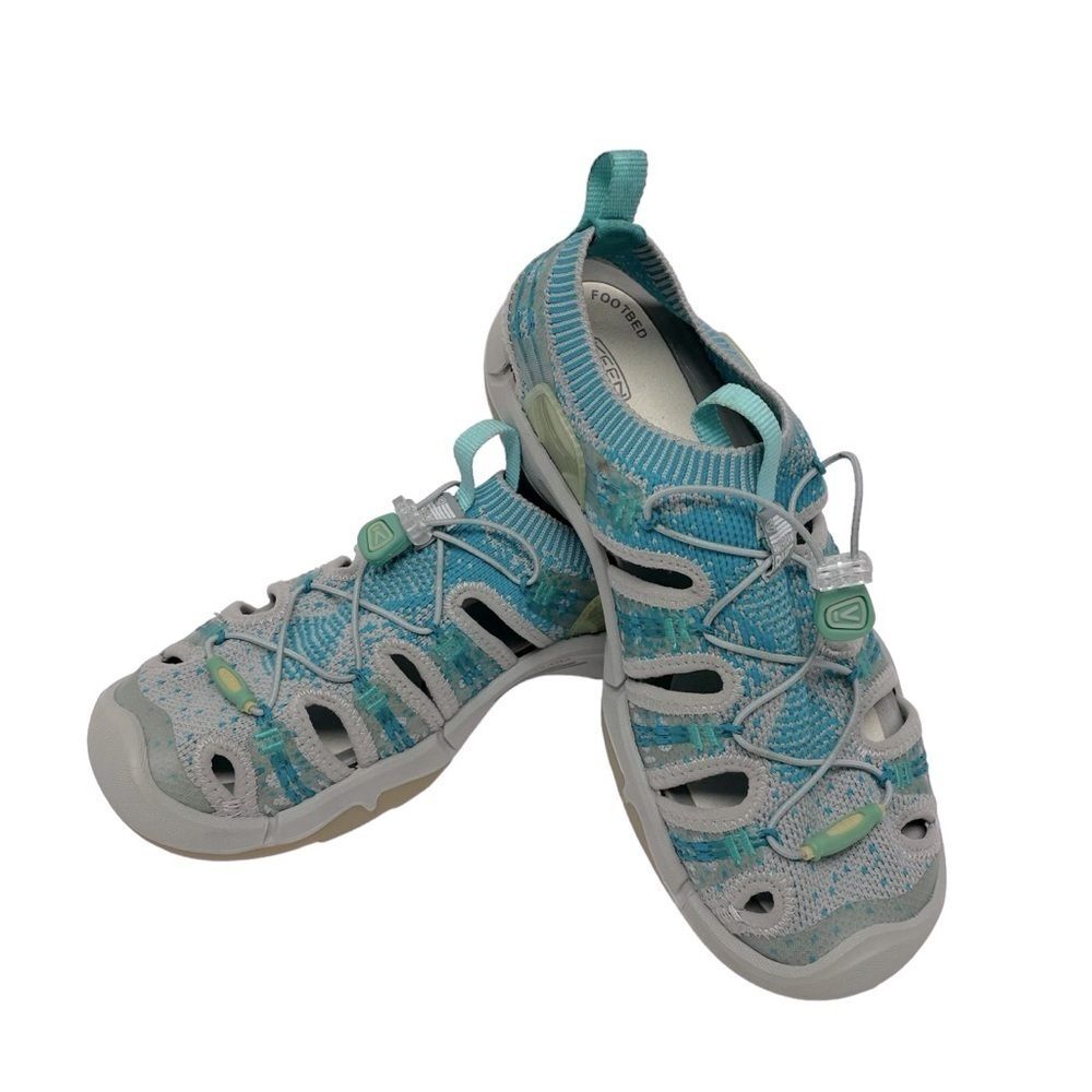 Keen Evofit Hiking/Water Sandals Lake Blue & Gray Women’s Size 7.5